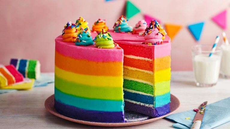 A Slice of Joy: How to Make a Rainbow Cake that Will Brighten Any Celebration